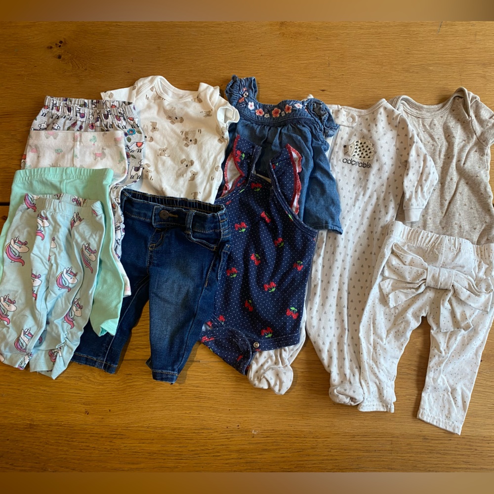 Large Newborn Baby Girl Bundle!